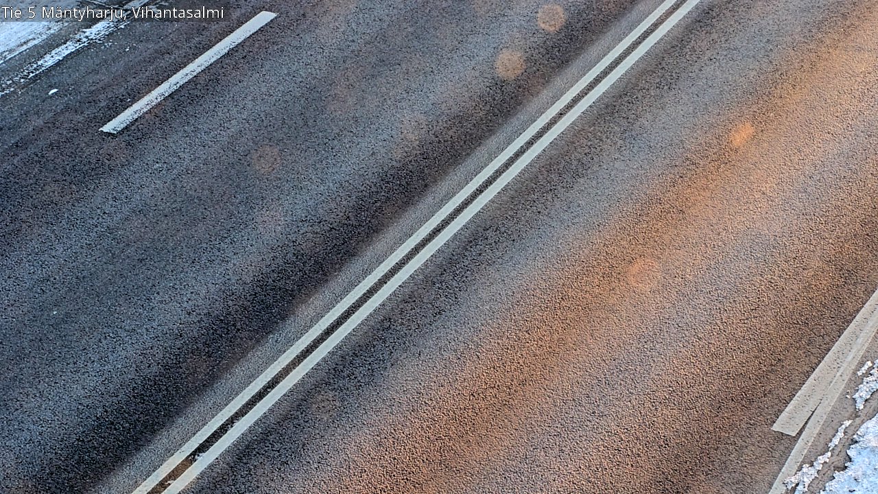 Weather Camera Image Road 5 Mäntyharju, Vihantasalm, Mäntyharju, Etelä-Savo