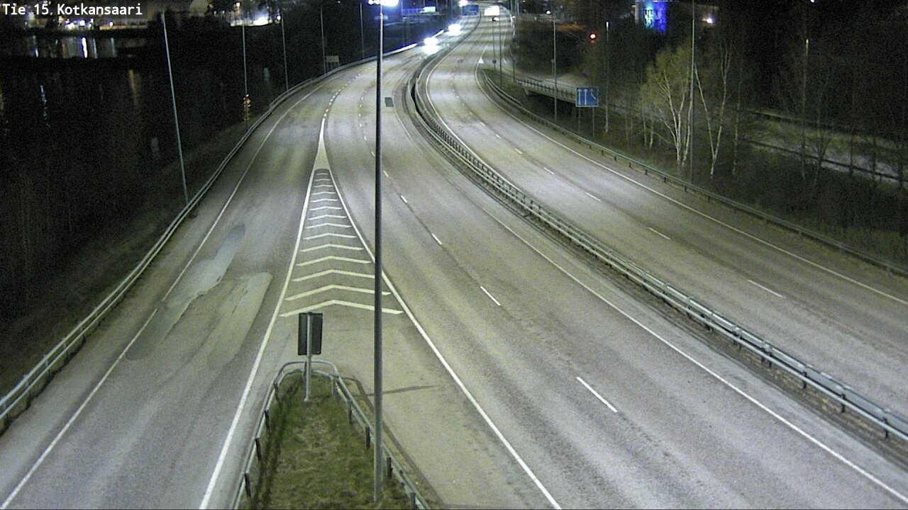 Weather Camera Image Väg 15 Kotka, Kotkansaari, Kotka, Kymenlaakso