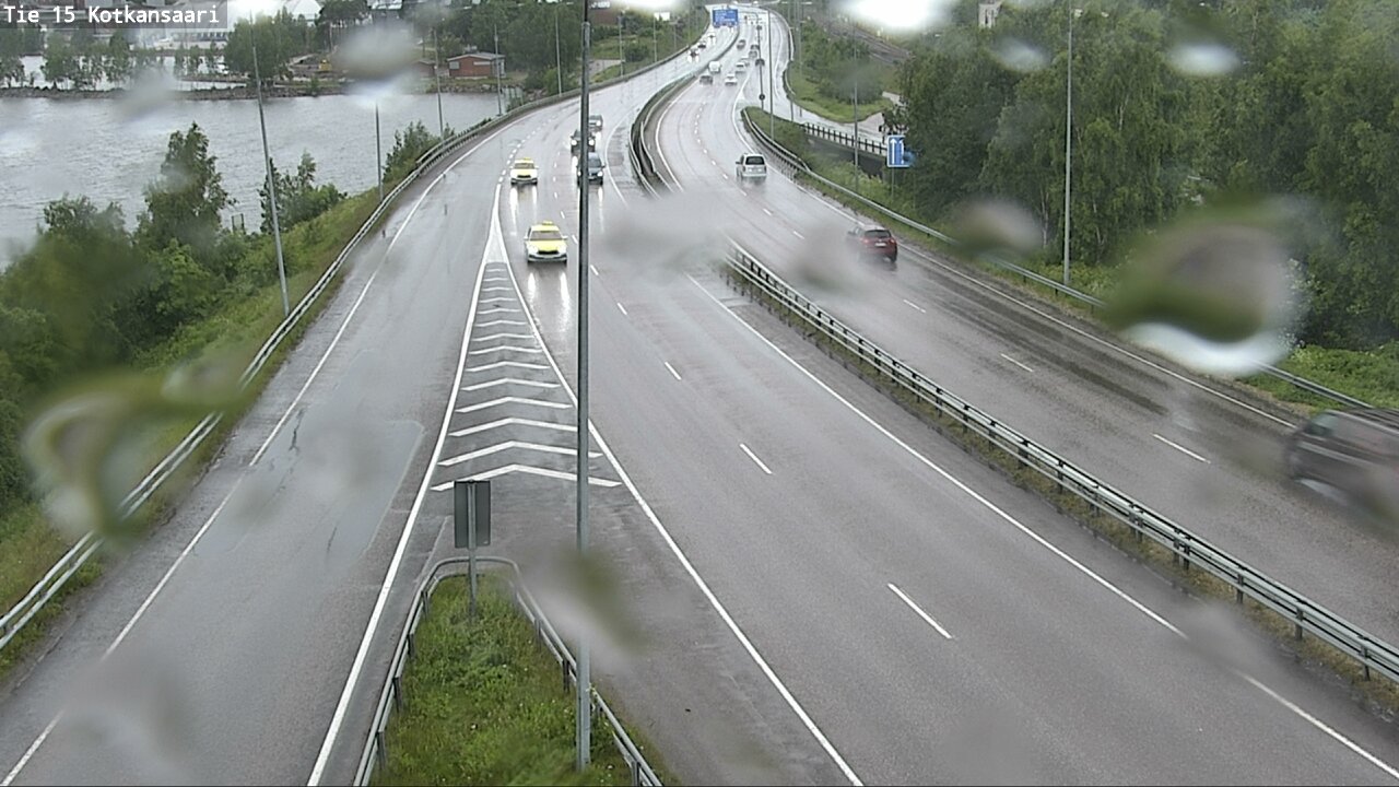 Weather Camera Image Road 15 Kotka, Kotkansaari, Kotka, Kymenlaakso
