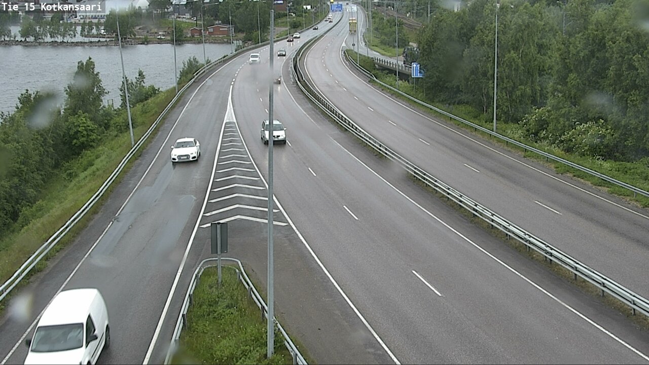 Weather Camera Image Väg 15 Kotka, Kotkansaari, Kotka, Kymenlaakso