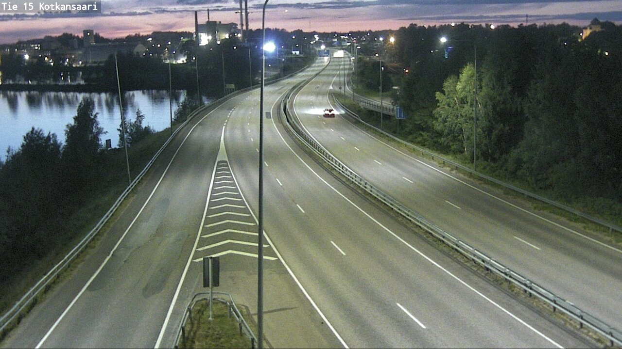 Weather Camera Image Väg 15 Kotka, Kotkansaari, Kotka, Kymenlaakso