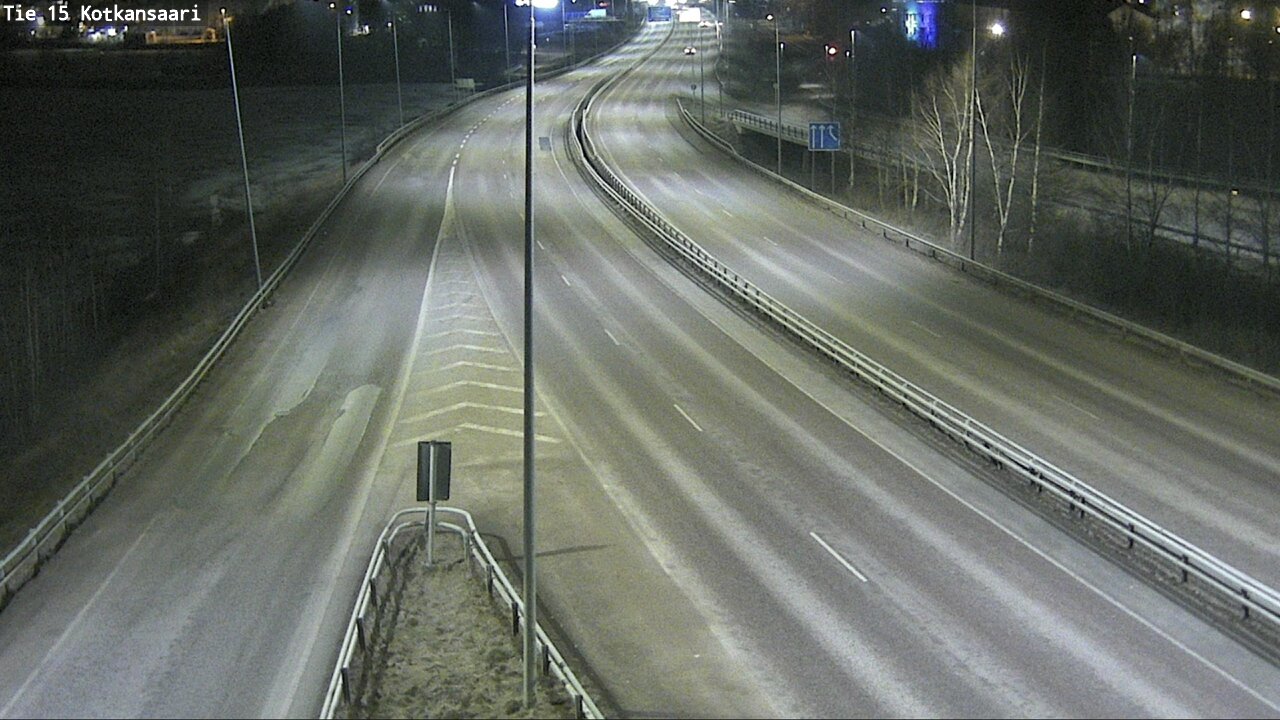 Weather Camera Image Road 15 Kotka, Kotkansaari, Kotka, Kymenlaakso