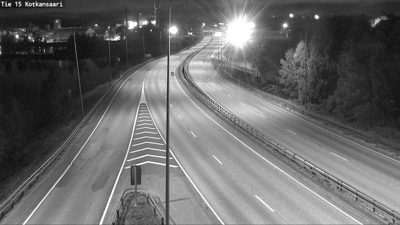 Weather Camera Image Väg 15 Kotka, Kotkansaari, Kotka, Kymenlaakso