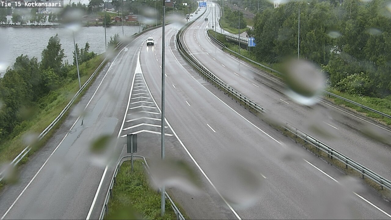 Weather Camera Image Road 15 Kotka, Kotkansaari, Kotka, Kymenlaakso