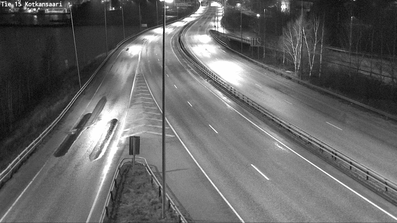 Weather Camera Image Road 15 Kotka, Kotkansaari, Kotka, Kymenlaakso