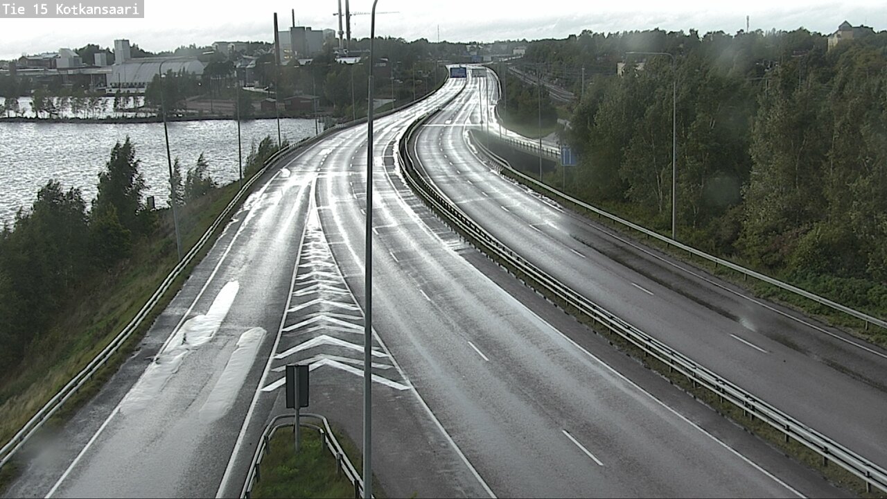 Weather Camera Image Road 15 Kotka, Kotkansaari, Kotka, Kymenlaakso