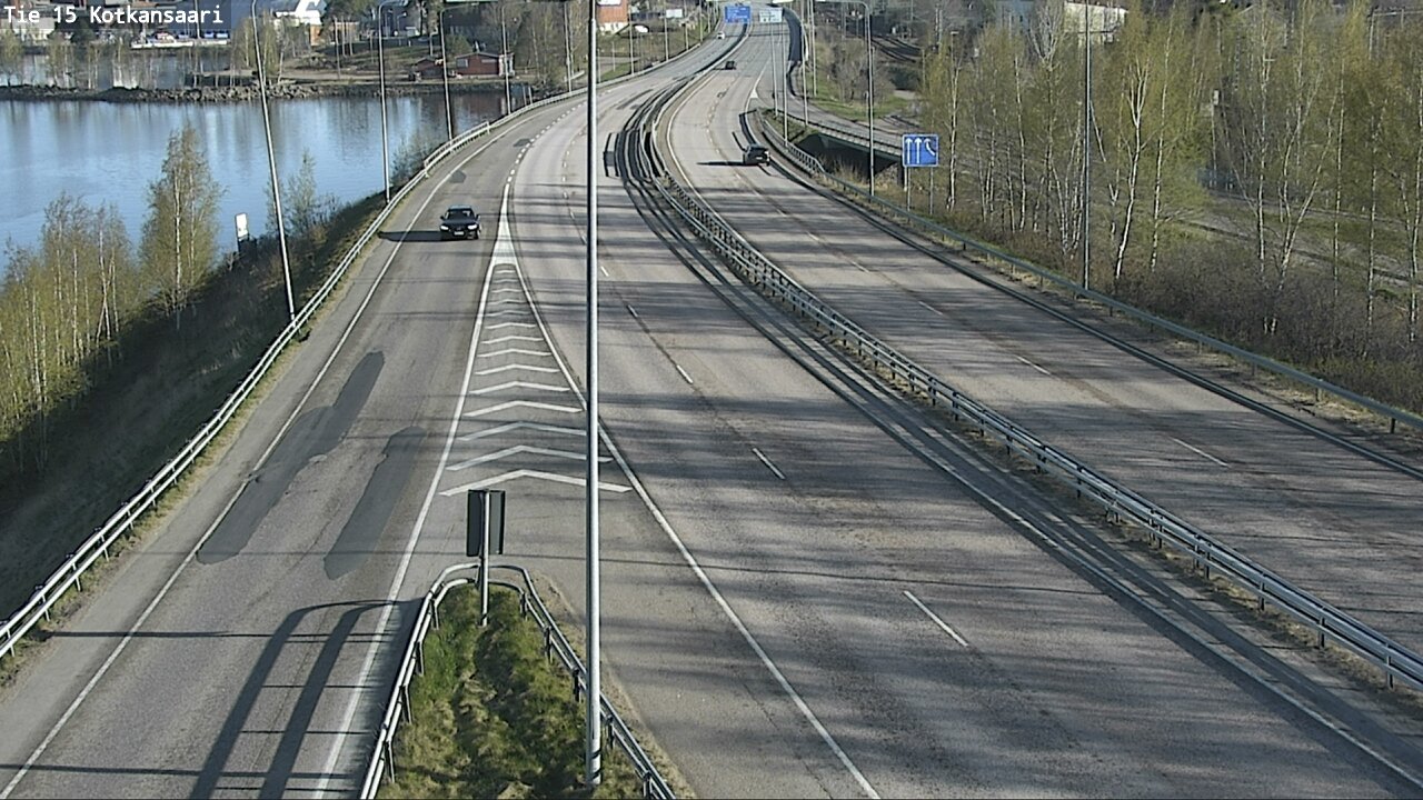 Weather Camera Image Road 15 Kotka, Kotkansaari, Kotka, Kymenlaakso