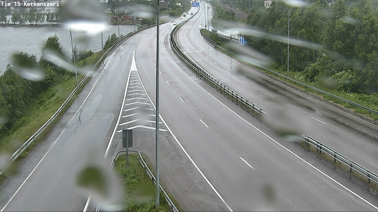 Weather Camera Image Road 15 Kotka, Kotkansaari, Kotka, Kymenlaakso