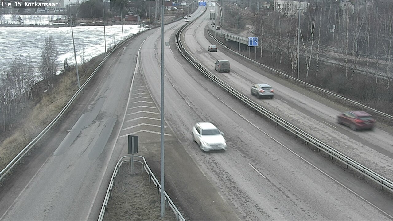 Weather Camera Image Road 15 Kotka, Kotkansaari, Kotka, Kymenlaakso