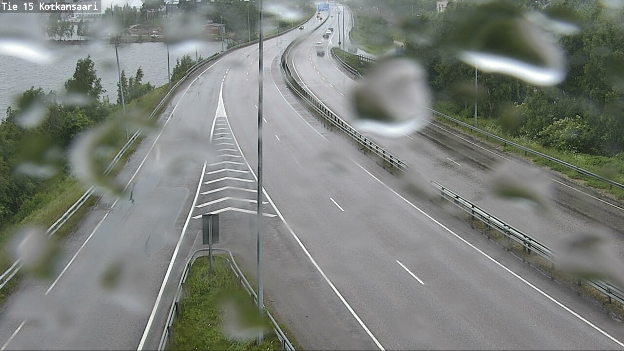 Weather Camera Image Road 15 Kotka, Kotkansaari, Kotka, Kymenlaakso