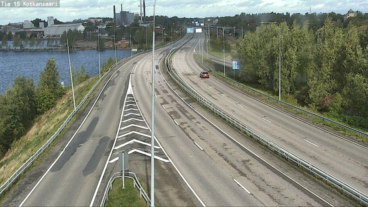 Weather Camera Image Road 15 Kotka, Kotkansaari, Kotka, Kymenlaakso