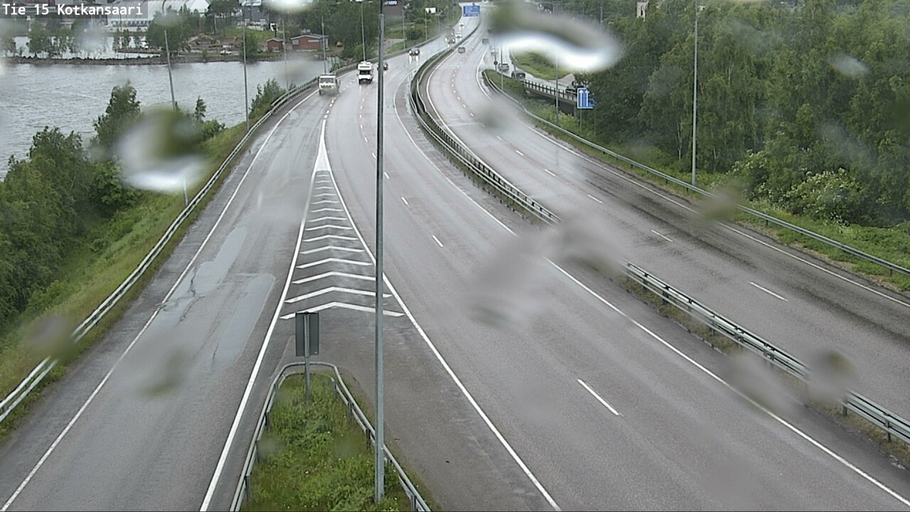 Weather Camera Image Road 15 Kotka, Kotkansaari, Kotka, Kymenlaakso