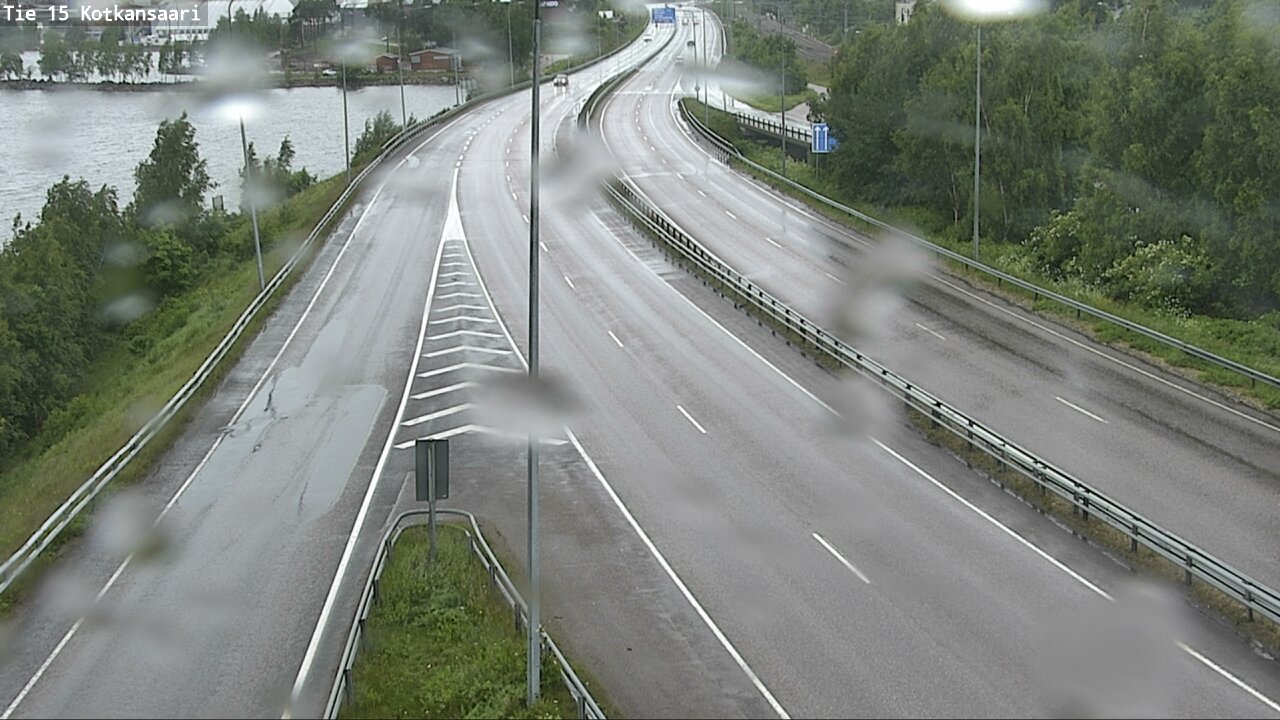 Weather Camera Image Road 15 Kotka, Kotkansaari, Kotka, Kymenlaakso