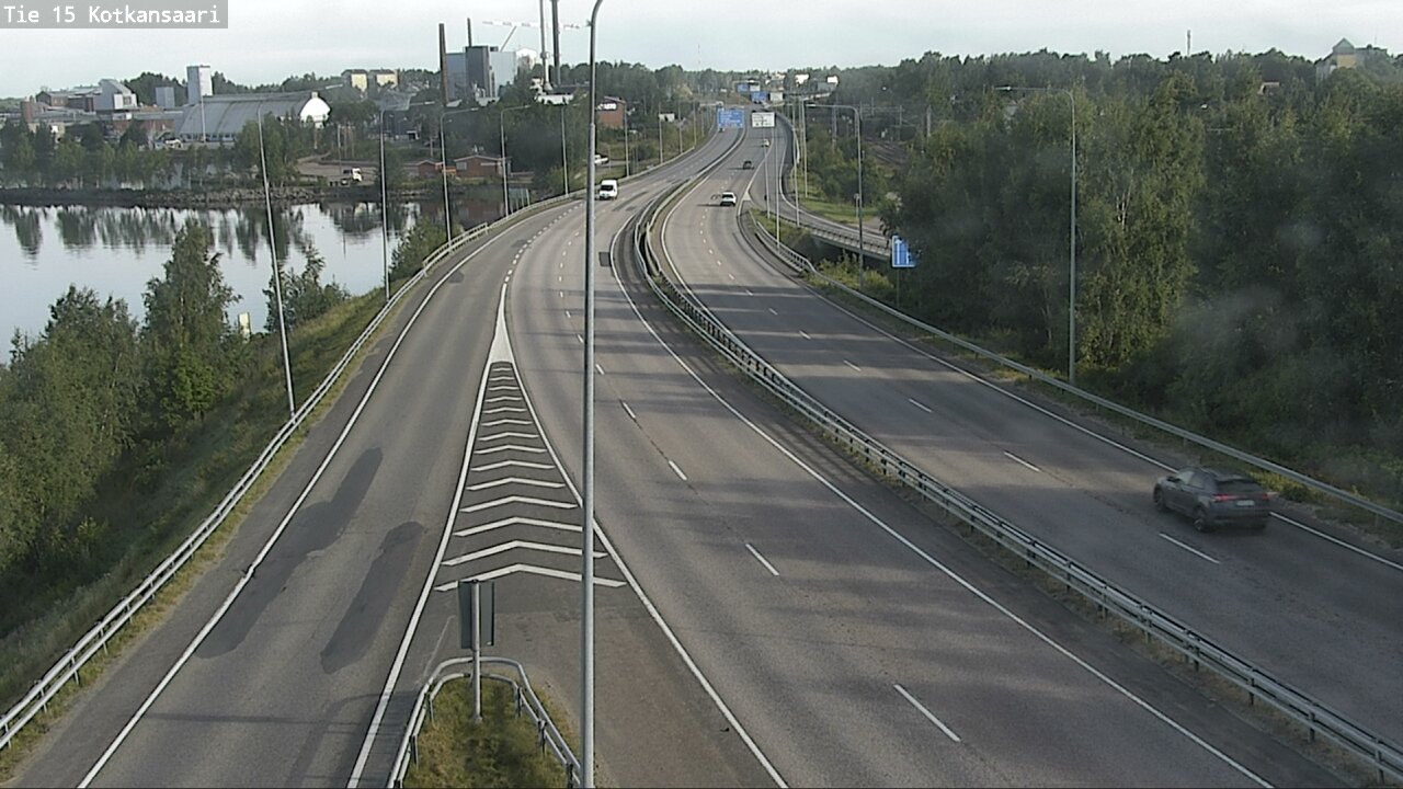 Weather Camera Image Road 15 Kotka, Kotkansaari, Kotka, Kymenlaakso