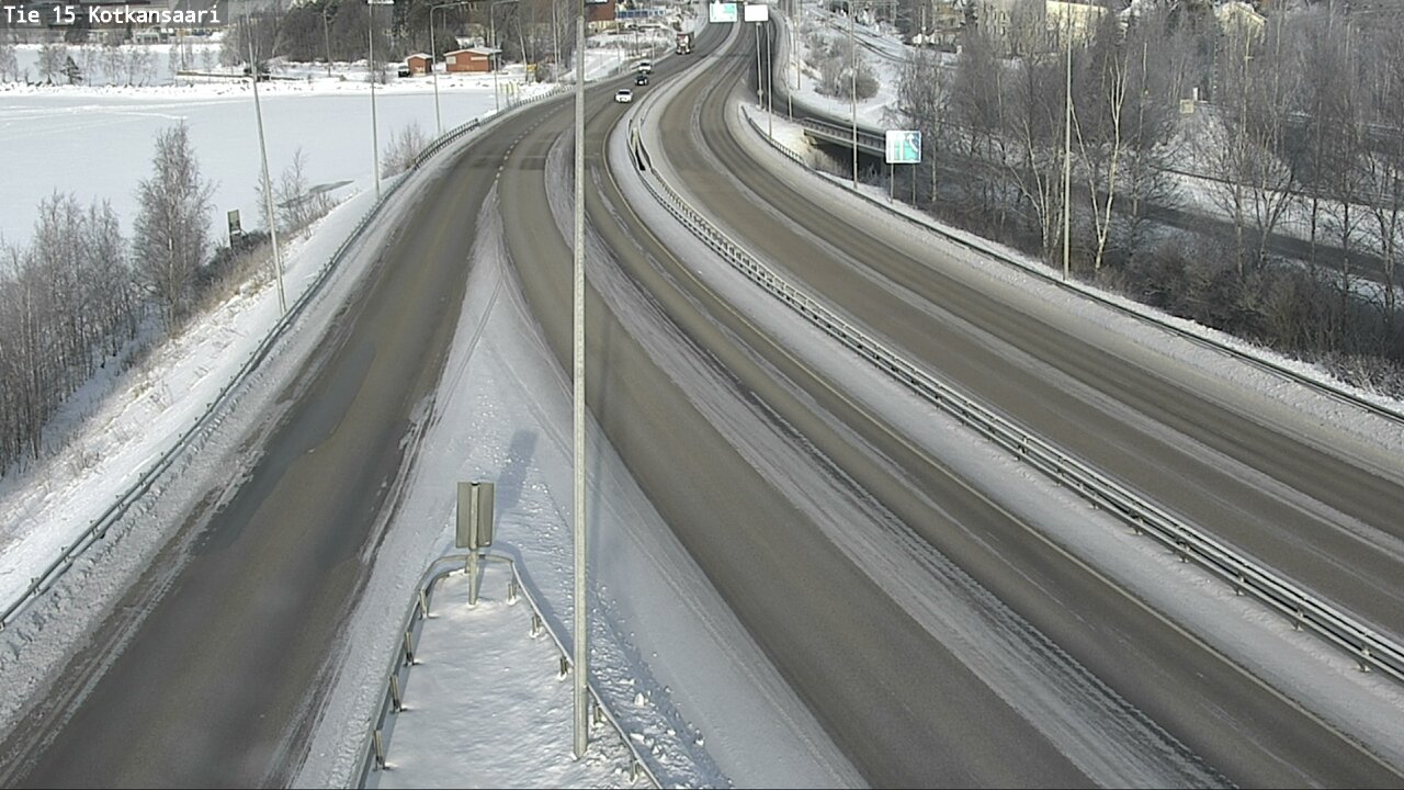 Weather Camera Image Road 15 Kotka, Kotkansaari, Kotka, Kymenlaakso