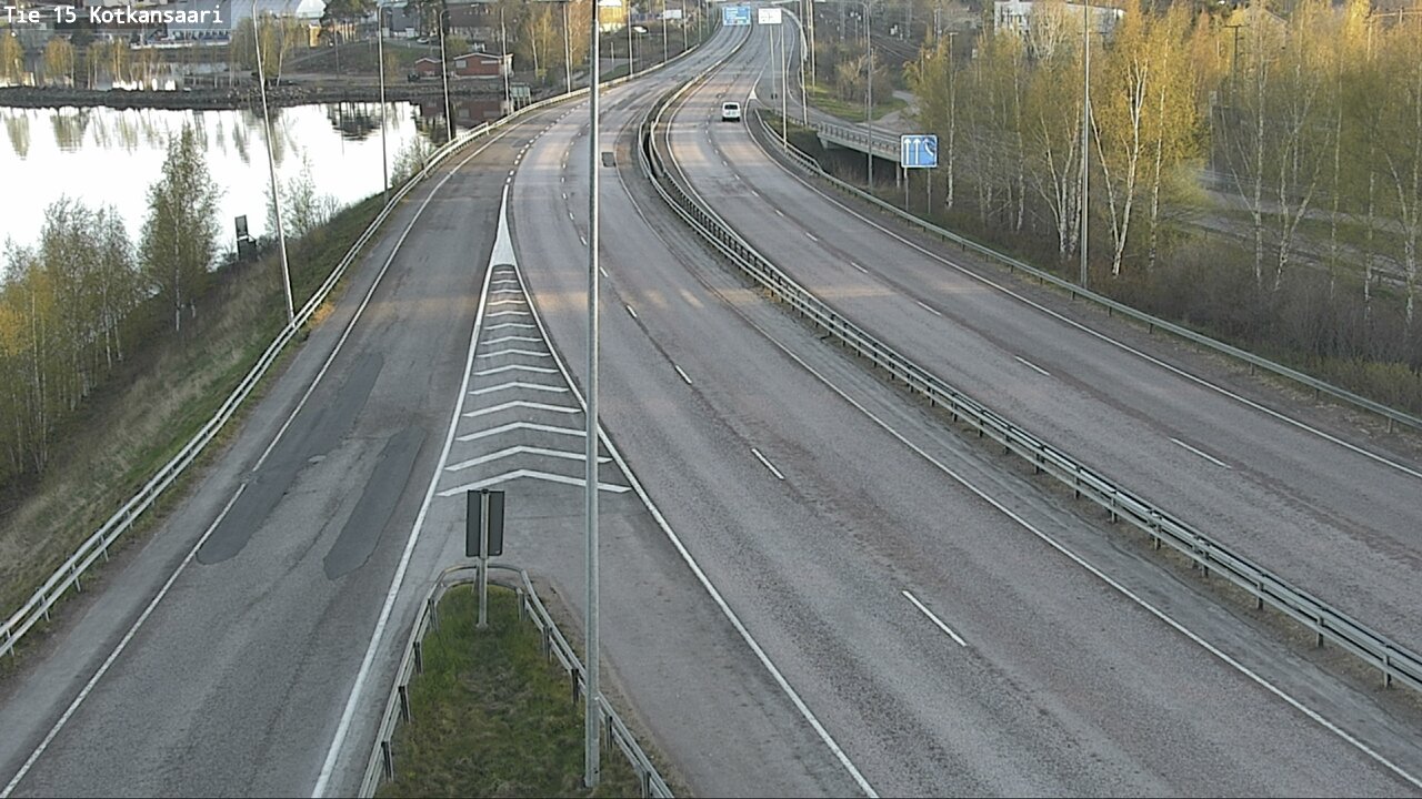 Weather Camera Image Road 15 Kotka, Kotkansaari, Kotka, Kymenlaakso