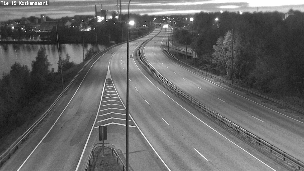 Weather Camera Image Väg 15 Kotka, Kotkansaari, Kotka, Kymenlaakso