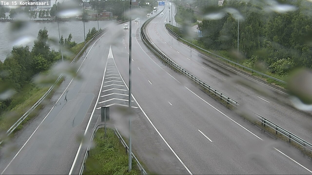 Weather Camera Image Road 15 Kotka, Kotkansaari, Kotka, Kymenlaakso