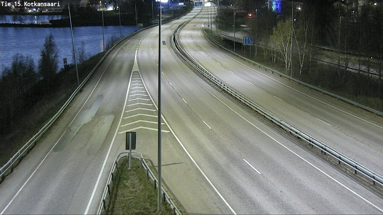 Weather Camera Image Väg 15 Kotka, Kotkansaari, Kotka, Kymenlaakso