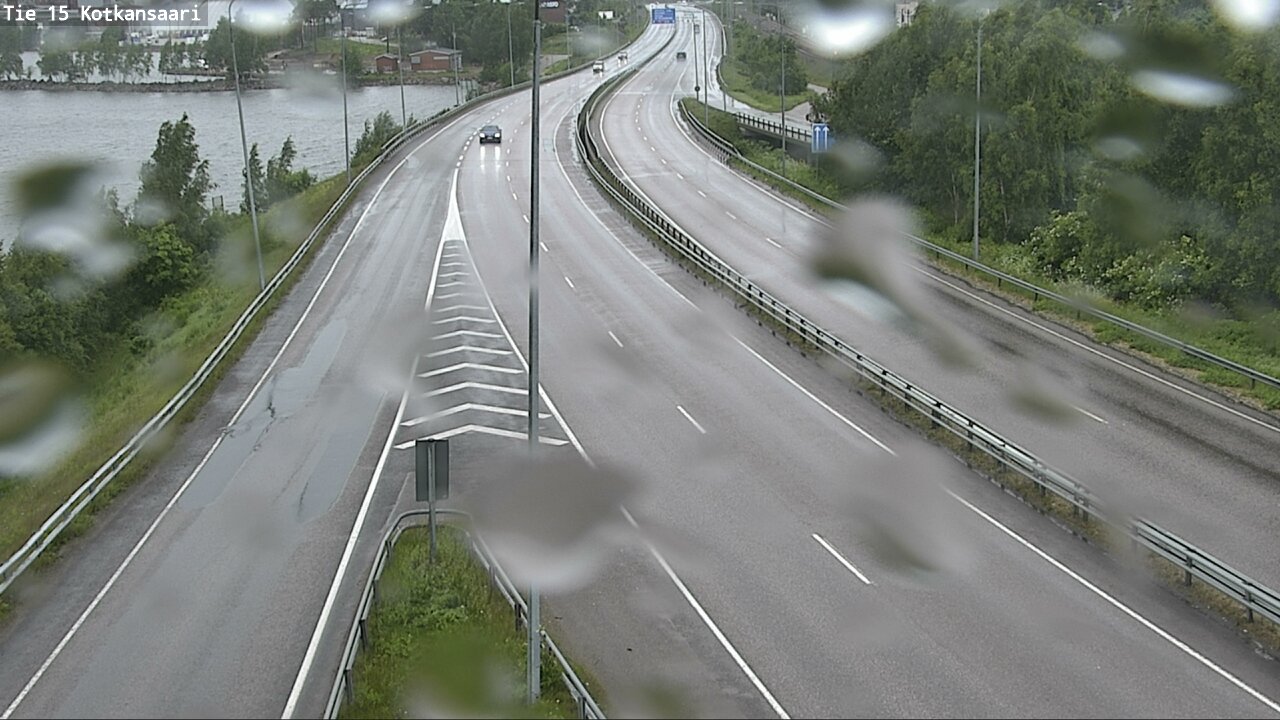Weather Camera Image Road 15 Kotka, Kotkansaari, Kotka, Kymenlaakso