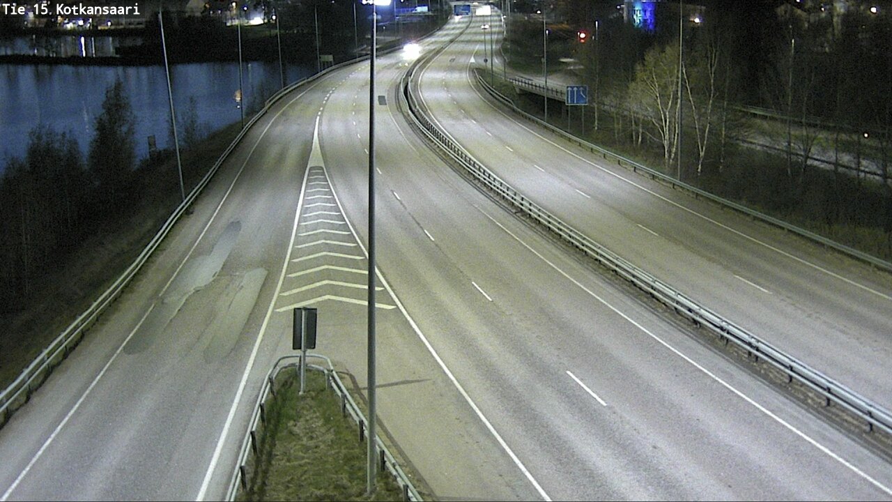 Weather Camera Image Väg 15 Kotka, Kotkansaari, Kotka, Kymenlaakso