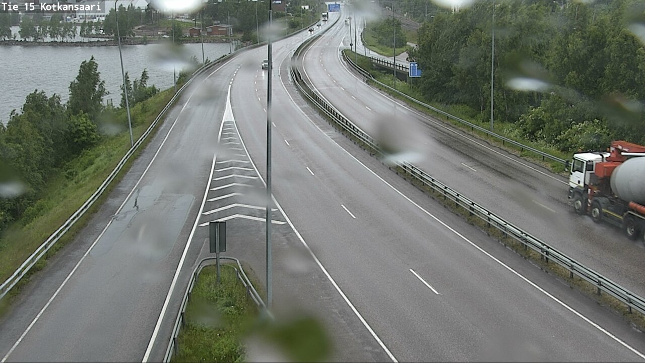 Weather Camera Image Road 15 Kotka, Kotkansaari, Kotka, Kymenlaakso