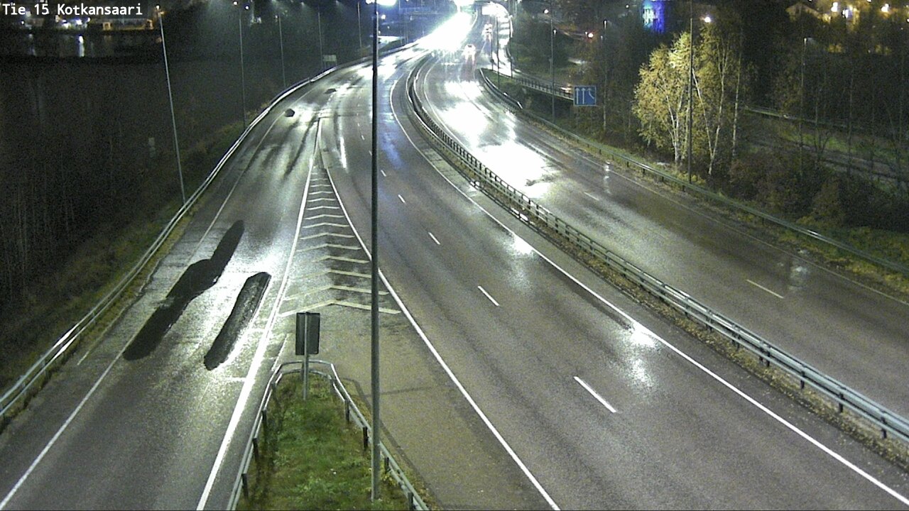 Weather Camera Image Väg 15 Kotka, Kotkansaari, Kotka, Kymenlaakso
