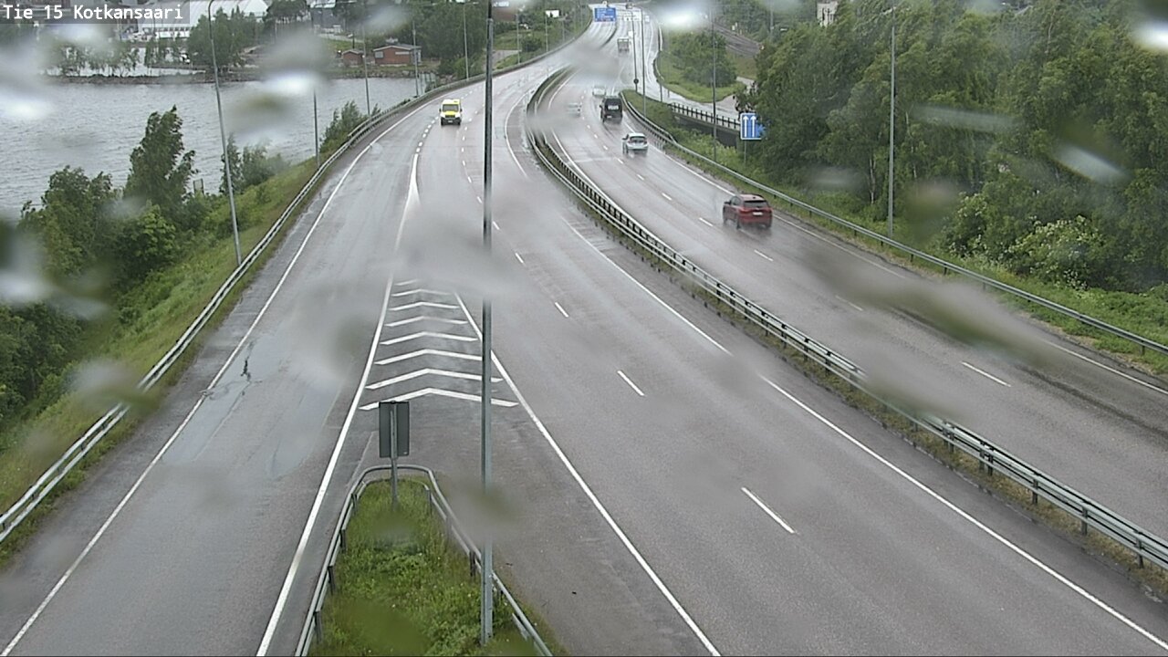 Weather Camera Image Road 15 Kotka, Kotkansaari, Kotka, Kymenlaakso