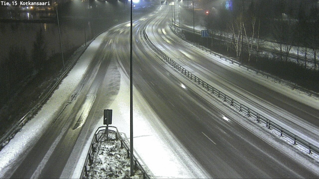 Weather Camera Image Road 15 Kotka, Kotkansaari, Kotka, Kymenlaakso