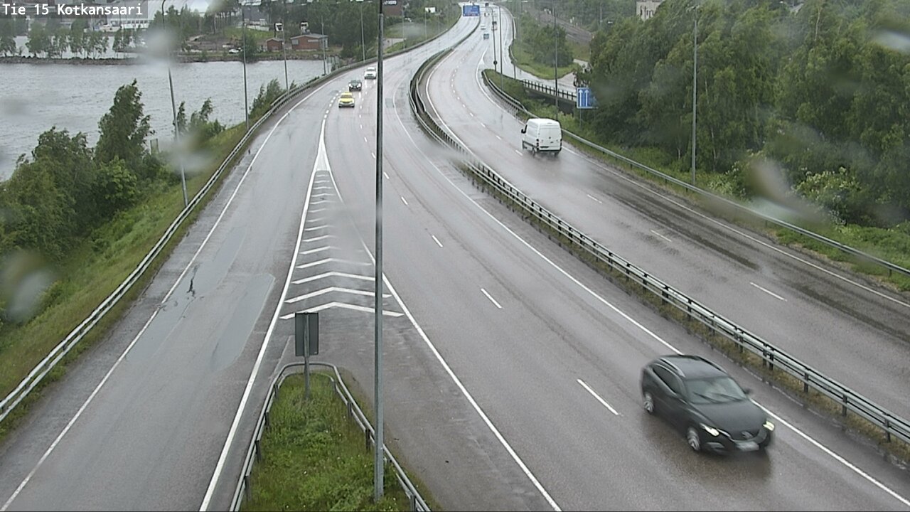 Weather Camera Image Road 15 Kotka, Kotkansaari, Kotka, Kymenlaakso