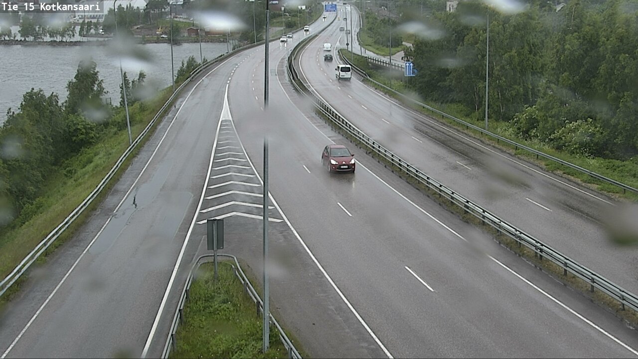 Weather Camera Image Road 15 Kotka, Kotkansaari, Kotka, Kymenlaakso