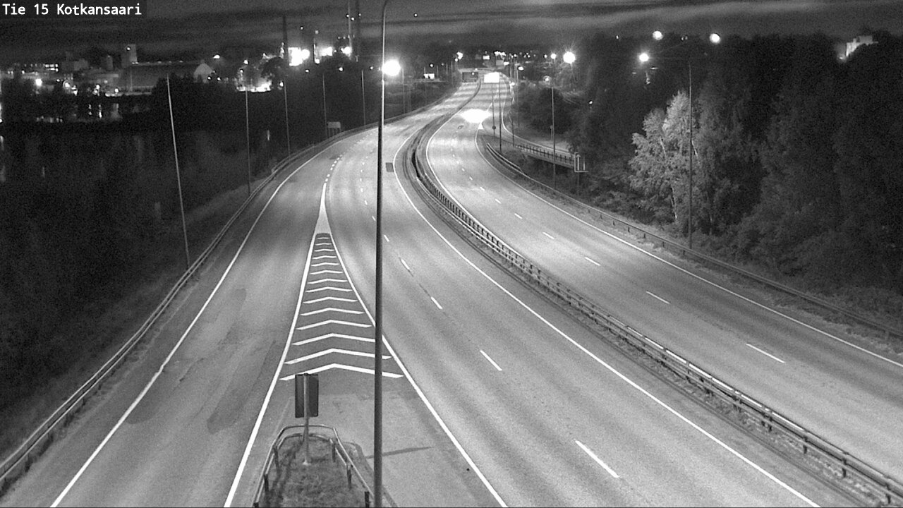 Weather Camera Image Väg 15 Kotka, Kotkansaari, Kotka, Kymenlaakso