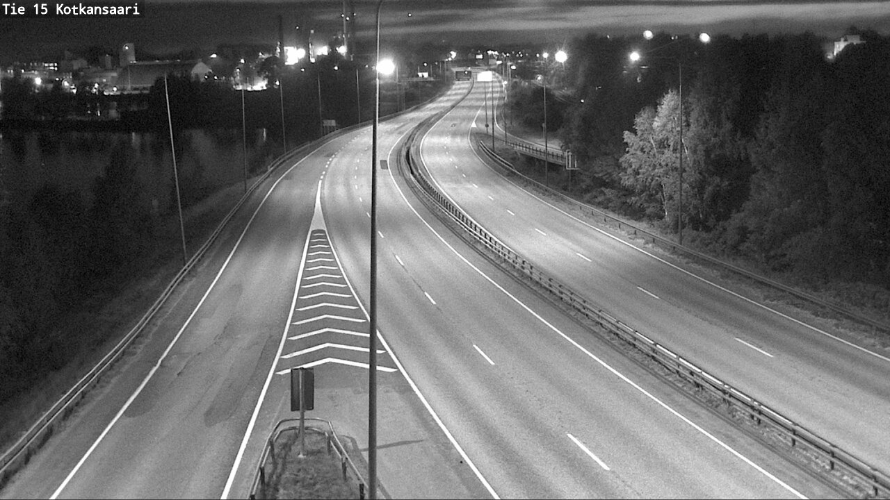 Weather Camera Image Väg 15 Kotka, Kotkansaari, Kotka, Kymenlaakso