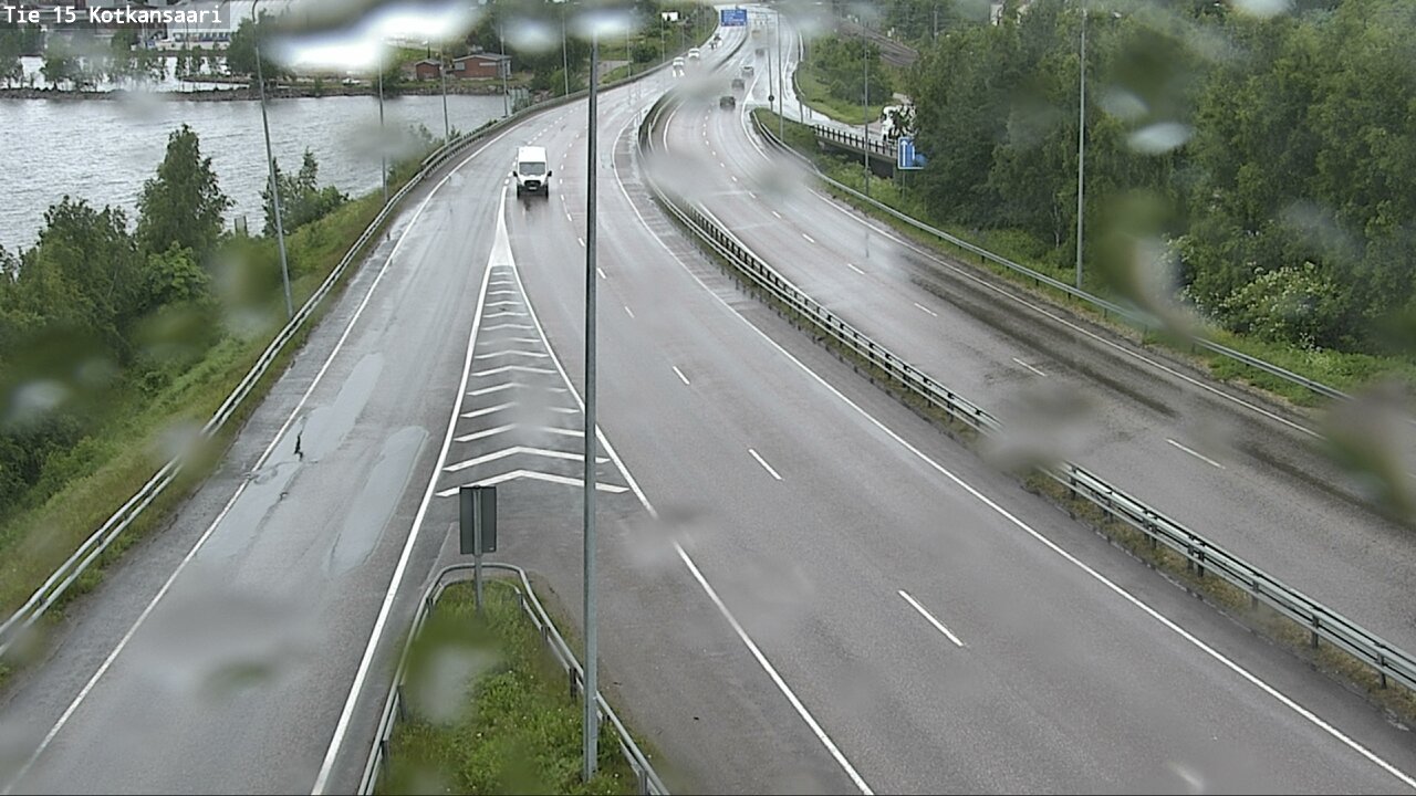 Weather Camera Image Road 15 Kotka, Kotkansaari, Kotka, Kymenlaakso