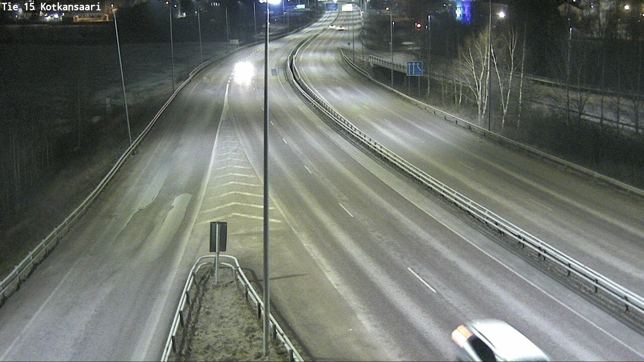 Weather Camera Image Road 15 Kotka, Kotkansaari, Kotka, Kymenlaakso