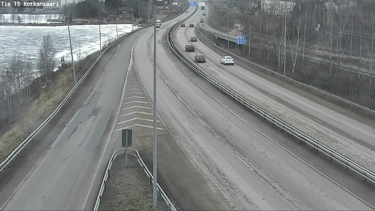 Weather Camera Image Road 15 Kotka, Kotkansaari, Kotka, Kymenlaakso