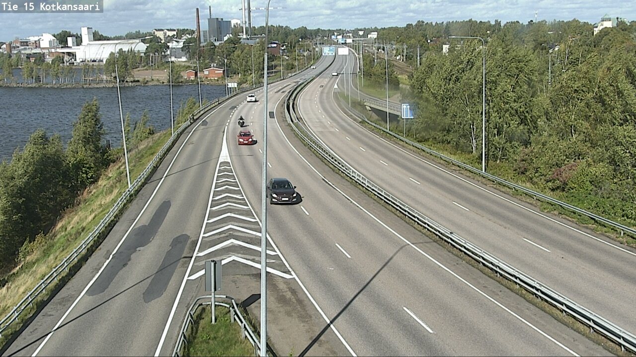 Weather Camera Image Road 15 Kotka, Kotkansaari, Kotka, Kymenlaakso