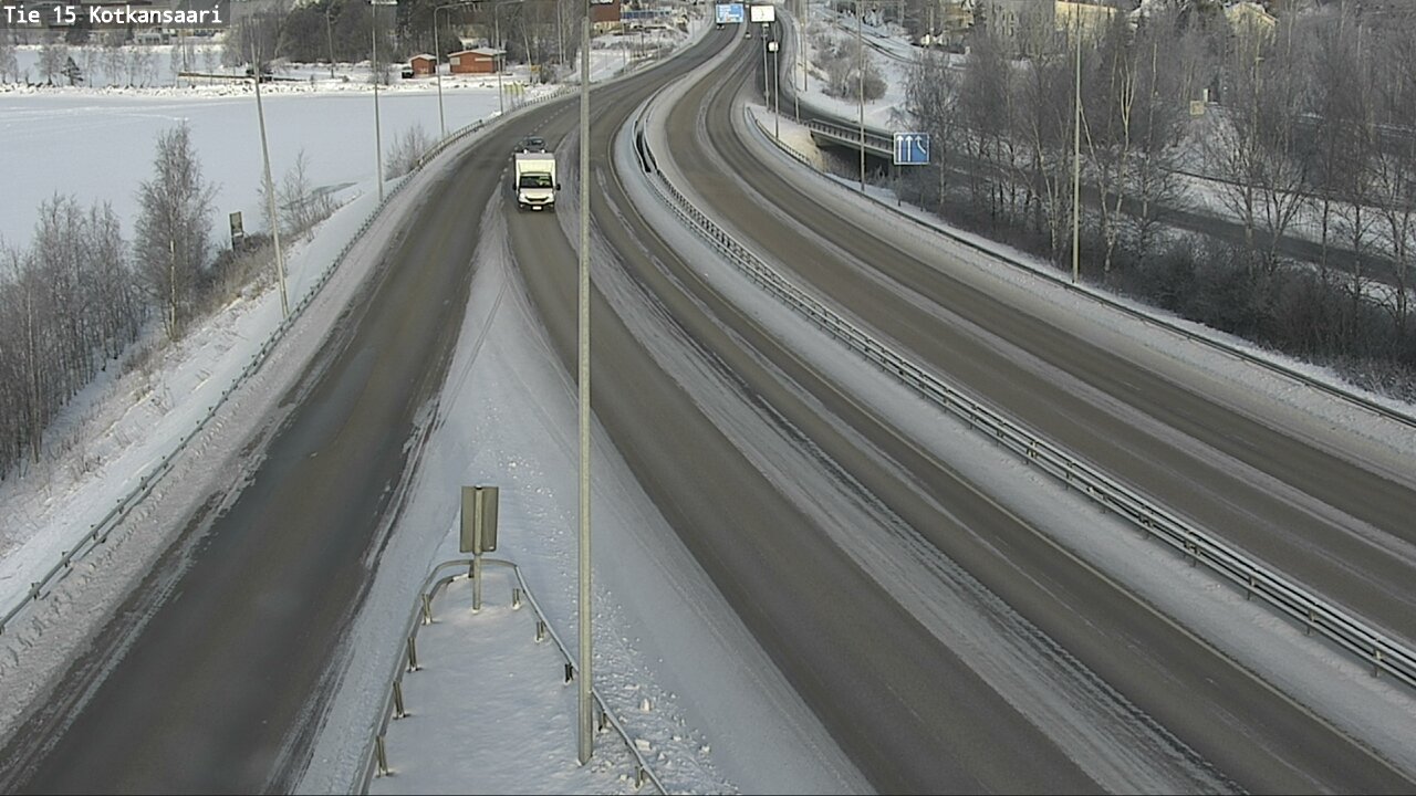 Weather Camera Image Road 15 Kotka, Kotkansaari, Kotka, Kymenlaakso