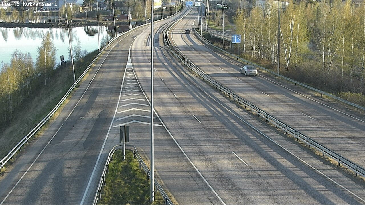 Weather Camera Image Road 15 Kotka, Kotkansaari, Kotka, Kymenlaakso