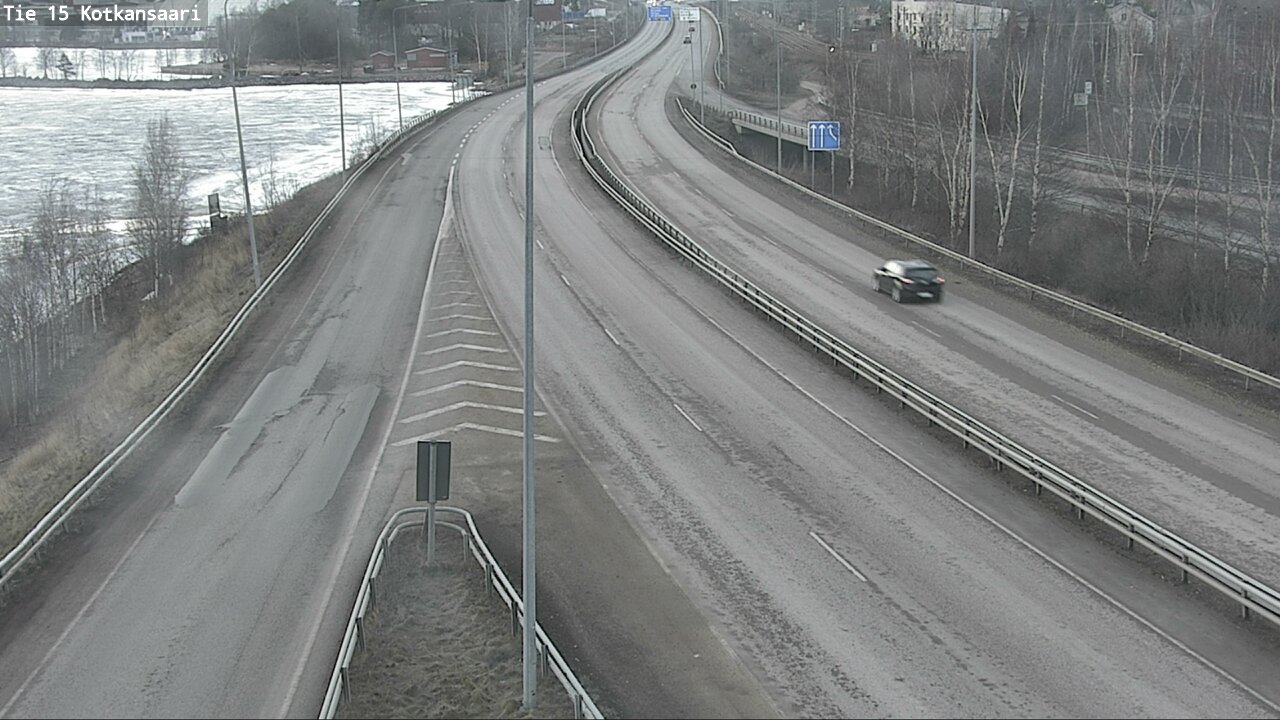 Weather Camera Image Road 15 Kotka, Kotkansaari, Kotka, Kymenlaakso