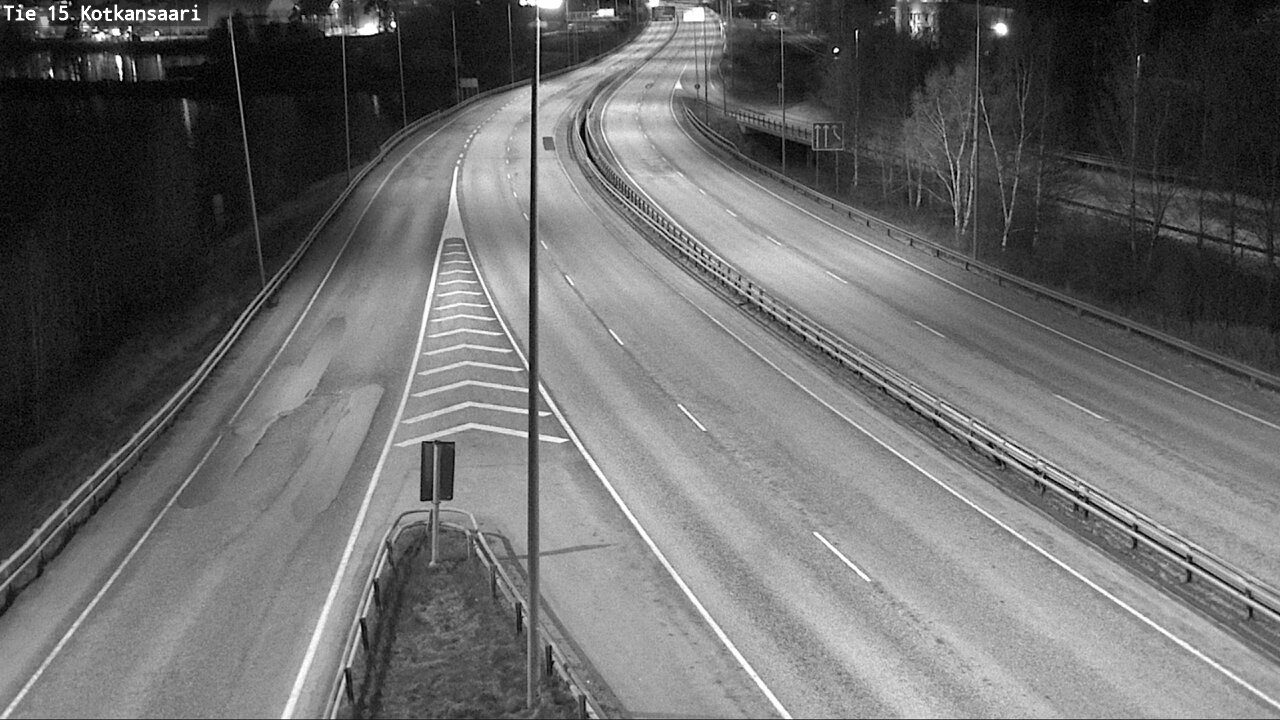 Weather Camera Image Väg 15 Kotka, Kotkansaari, Kotka, Kymenlaakso