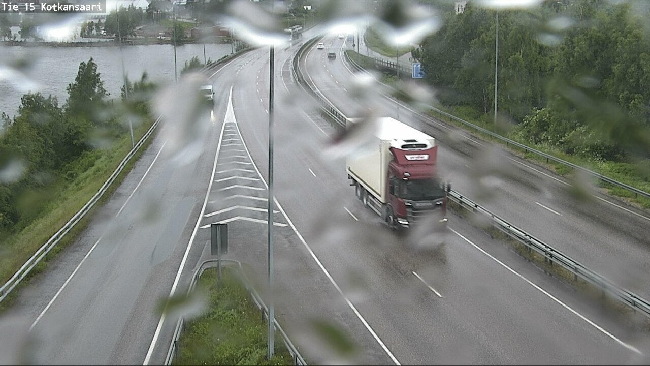 Weather Camera Image Road 15 Kotka, Kotkansaari, Kotka, Kymenlaakso