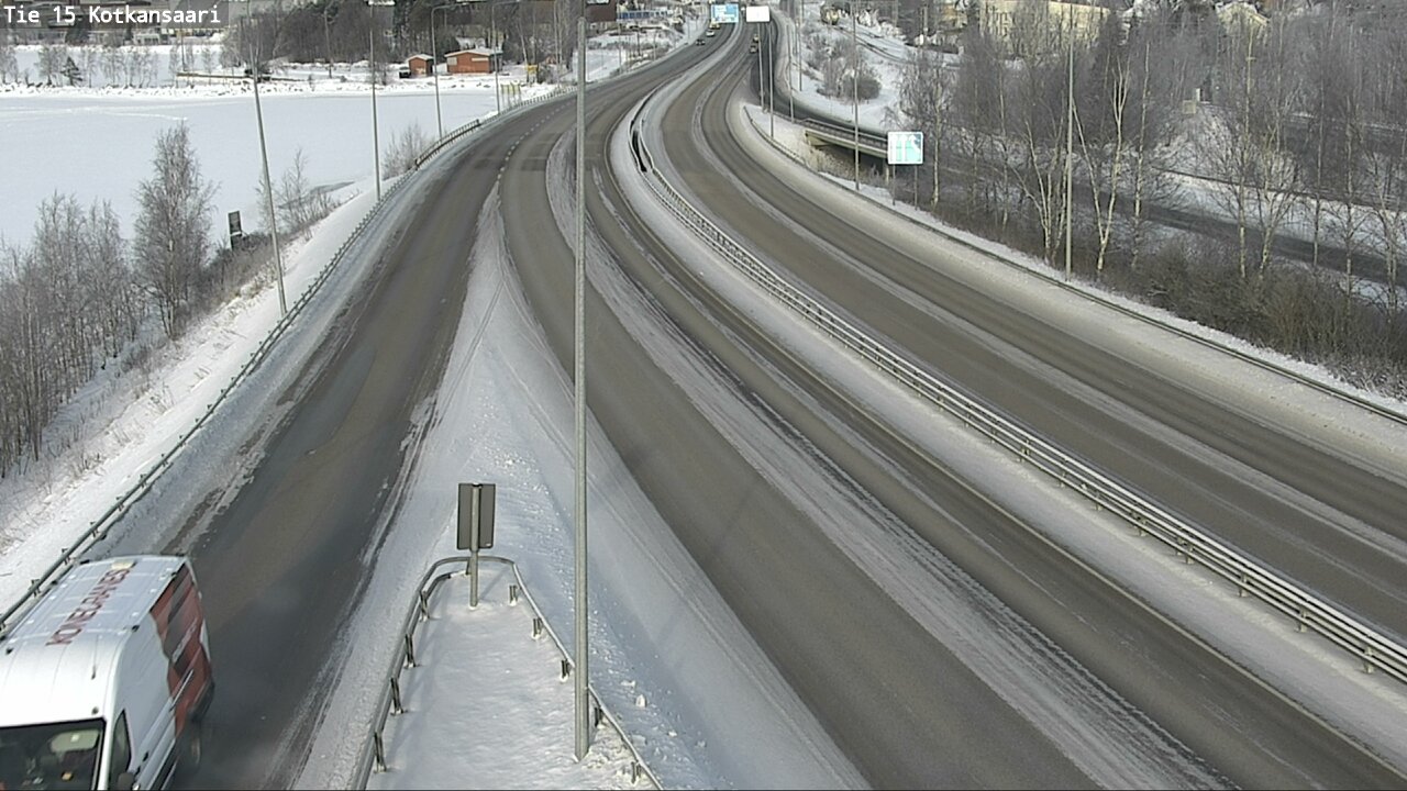 Weather Camera Image Road 15 Kotka, Kotkansaari, Kotka, Kymenlaakso