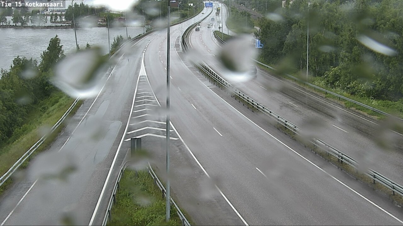 Weather Camera Image Road 15 Kotka, Kotkansaari, Kotka, Kymenlaakso