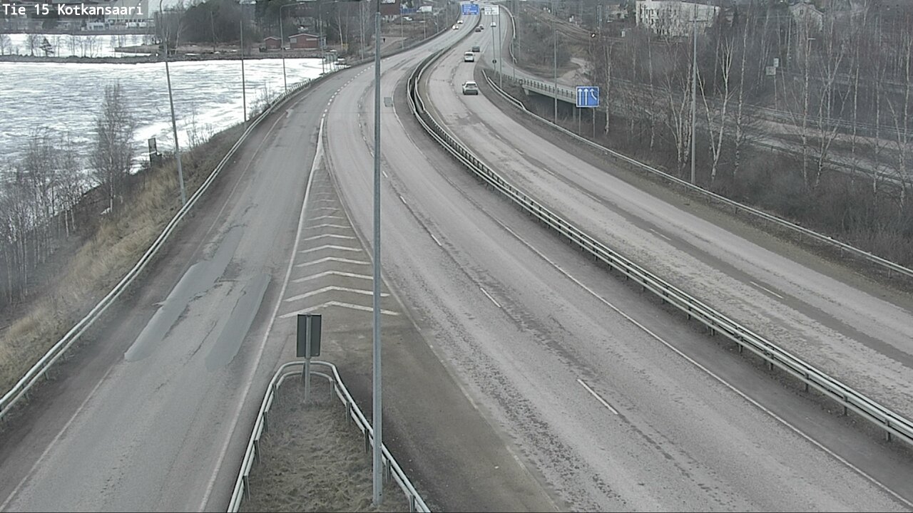 Weather Camera Image Road 15 Kotka, Kotkansaari, Kotka, Kymenlaakso