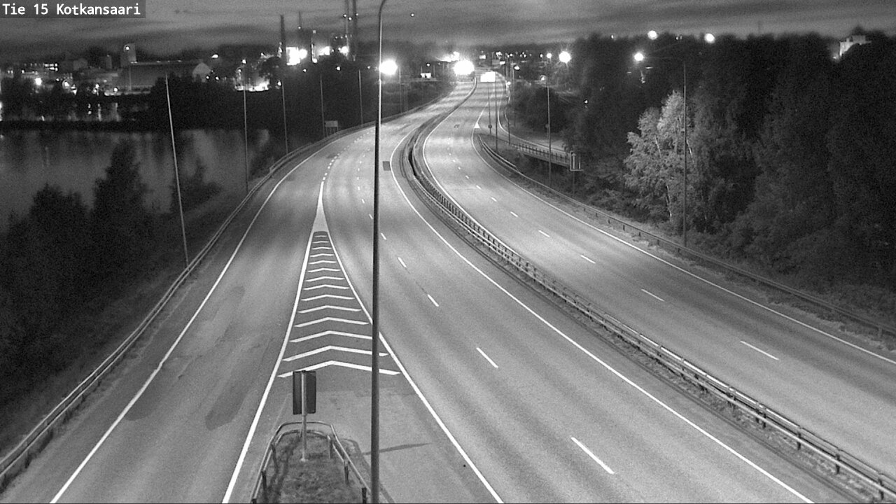 Weather Camera Image Väg 15 Kotka, Kotkansaari, Kotka, Kymenlaakso