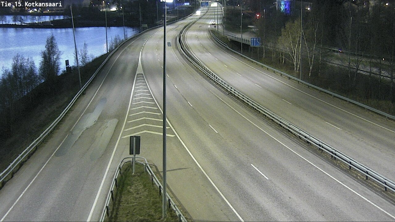 Weather Camera Image Väg 15 Kotka, Kotkansaari, Kotka, Kymenlaakso