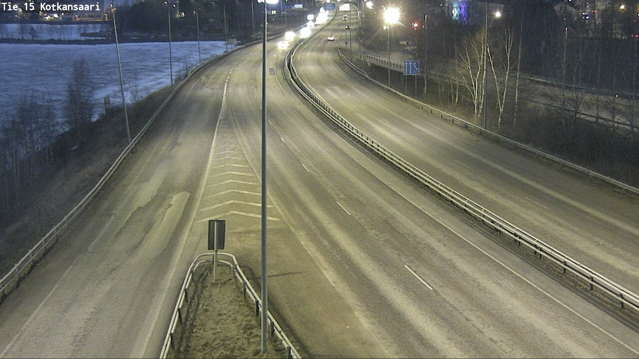 Weather Camera Image Road 15 Kotka, Kotkansaari, Kotka, Kymenlaakso