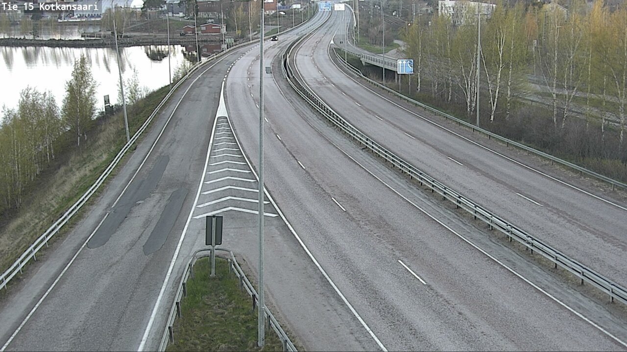 Weather Camera Image Road 15 Kotka, Kotkansaari, Kotka, Kymenlaakso