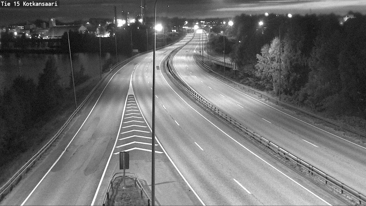 Weather Camera Image Väg 15 Kotka, Kotkansaari, Kotka, Kymenlaakso